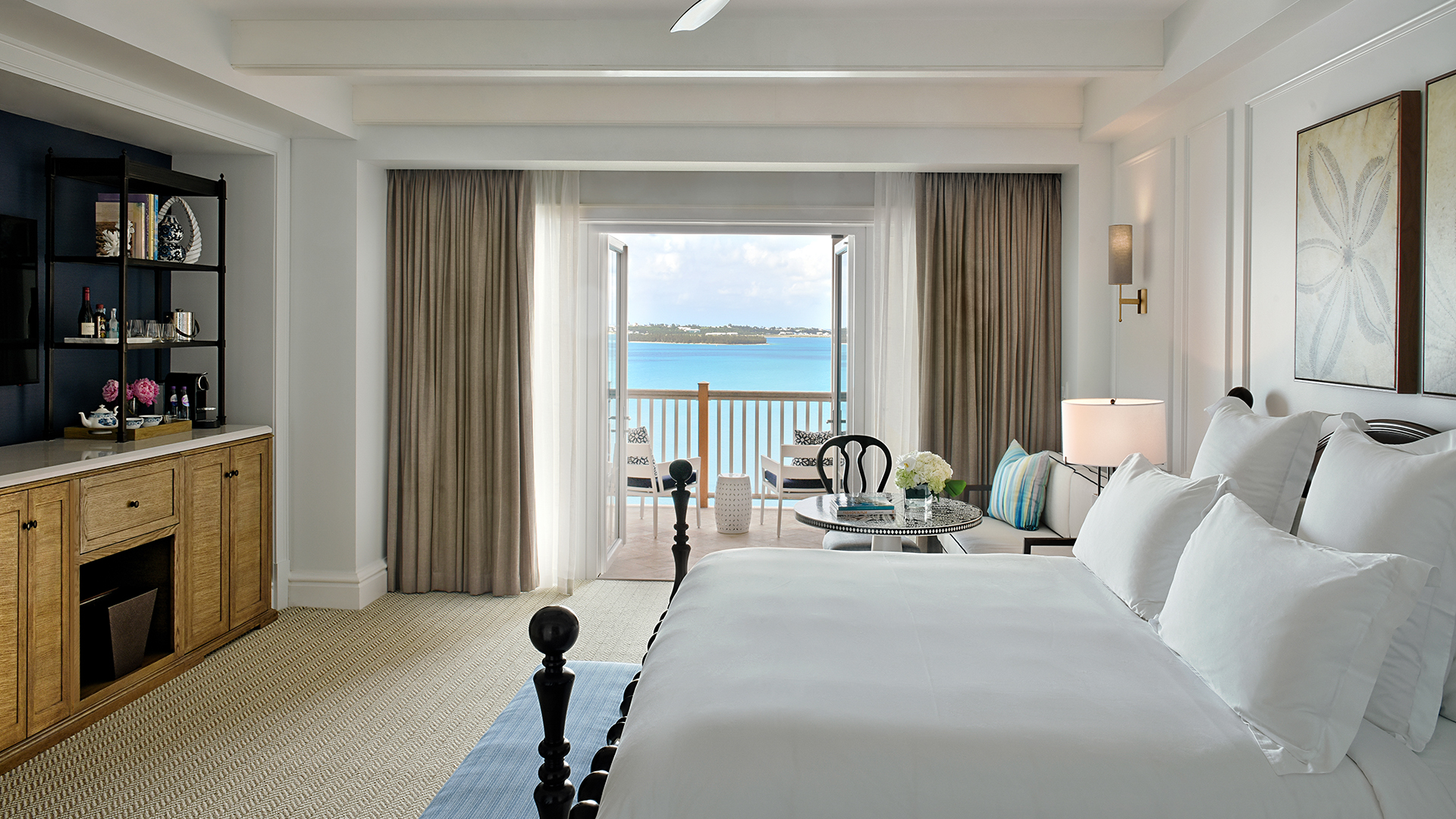 Caribbean, Bermuda, Rosewood Bermuda, Ocean view king room