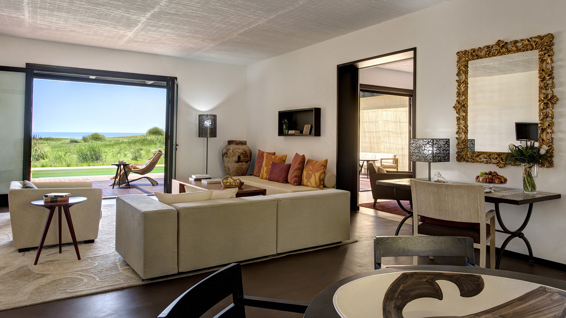 Europe, Italy, Sicily, Verdura Resort - A Rocco Forte Hotel, Villa Peonia interior