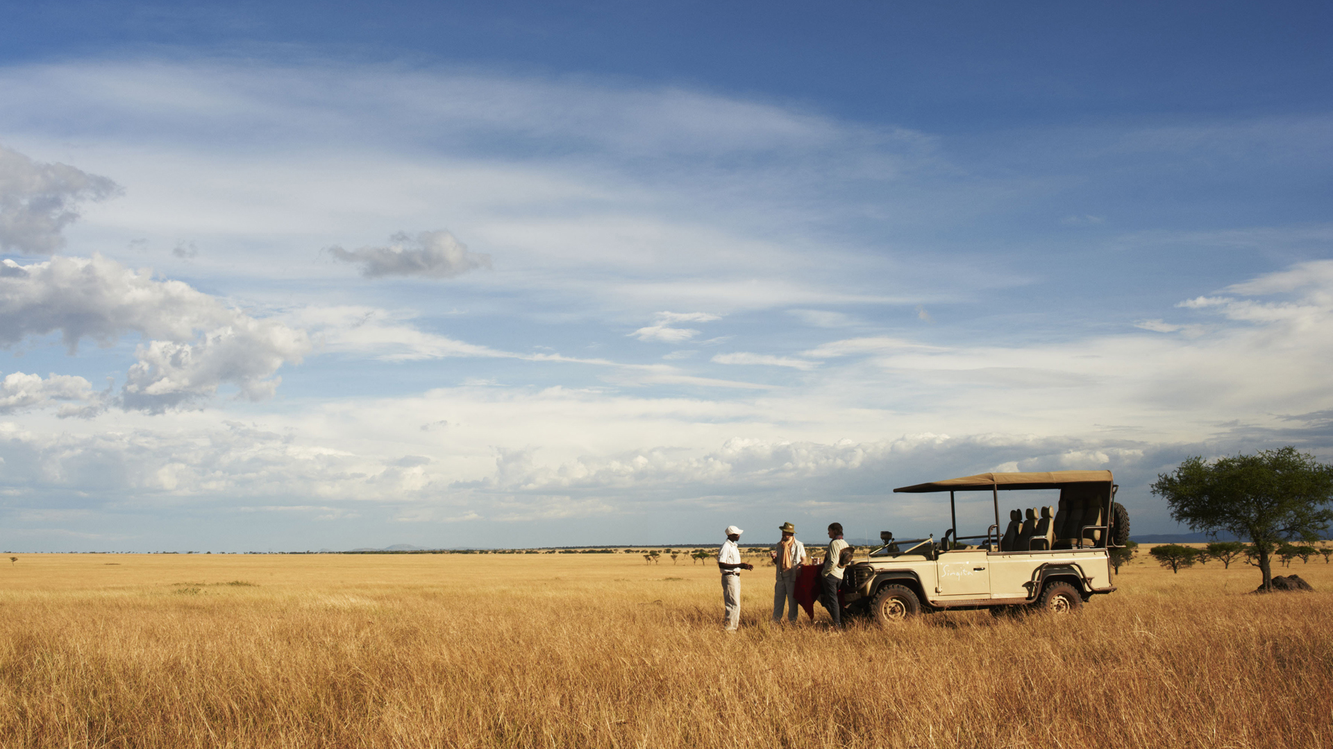  Africa, Tanzania, Singita sabora, Bushdrive
