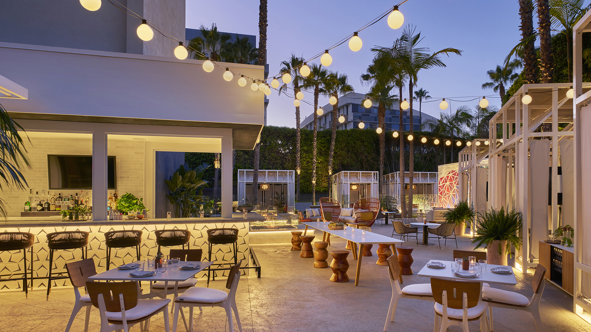  North America & Canada, California, Viceroy Santa Monica, Sugar Palm Patio