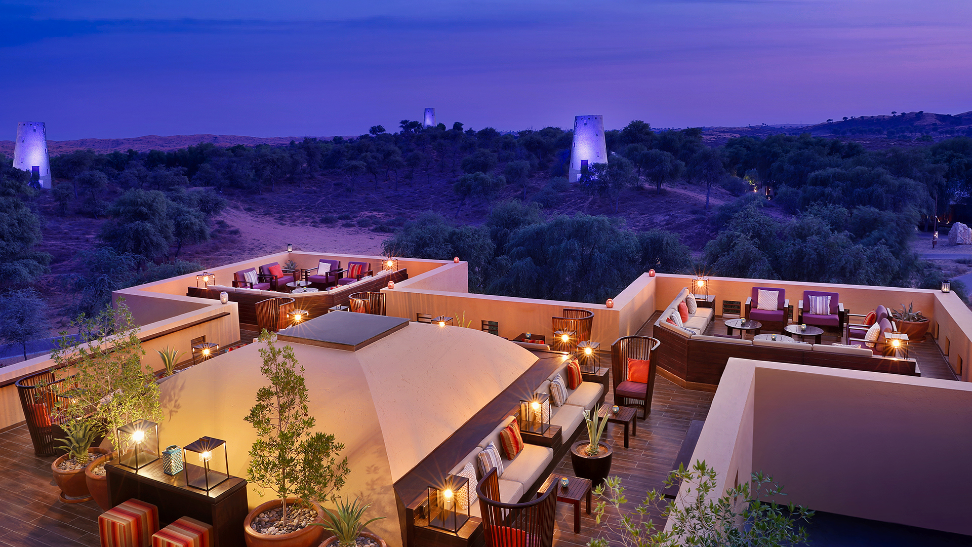 Indian Ocean, Arab Emirates, Dubai, The Ritz-Carlton, Ras Al Khaimah, Al Wadi Desert, Moon Bar