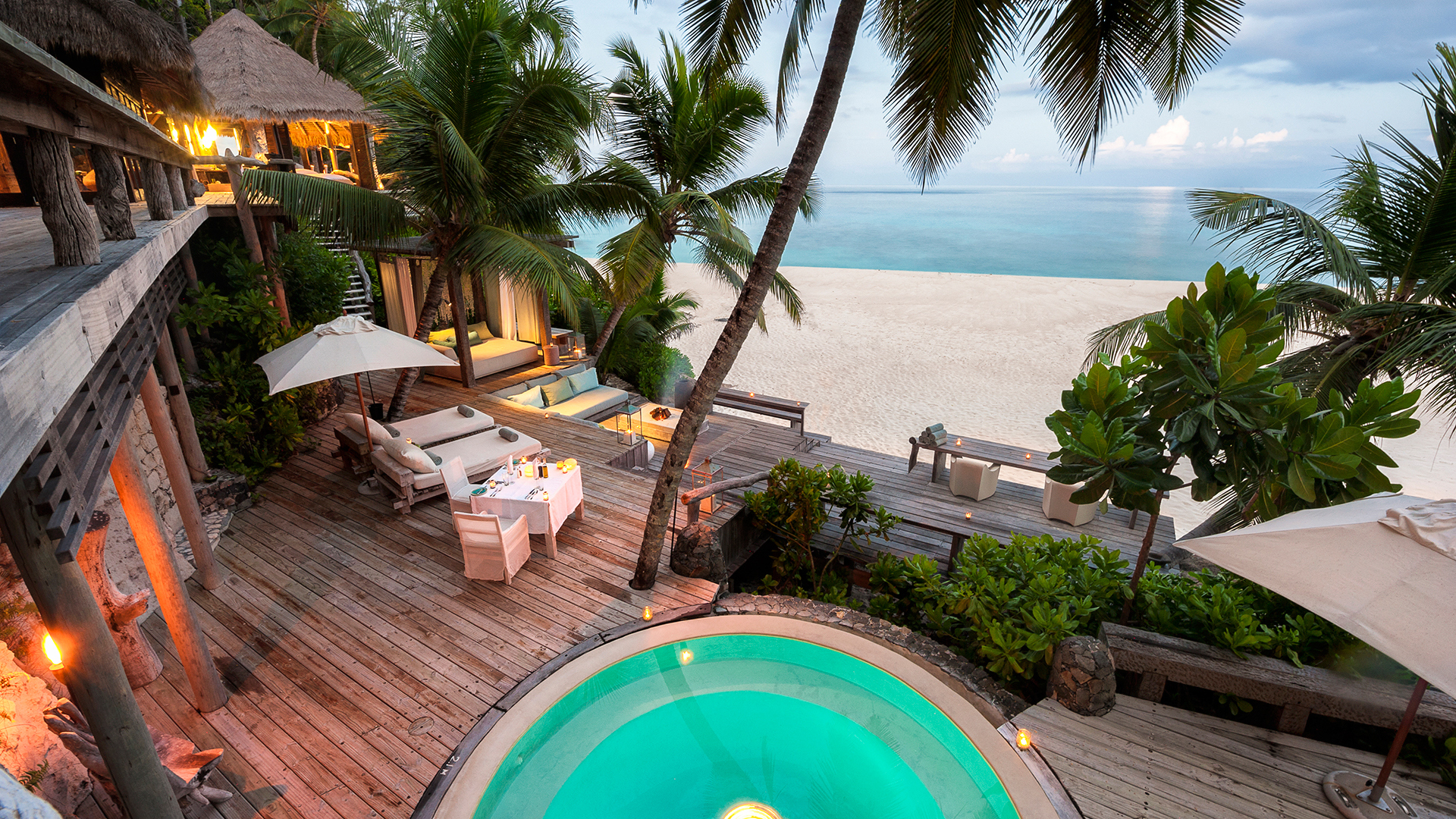 Indian Ocean, Seychelles, North Island, Villa North