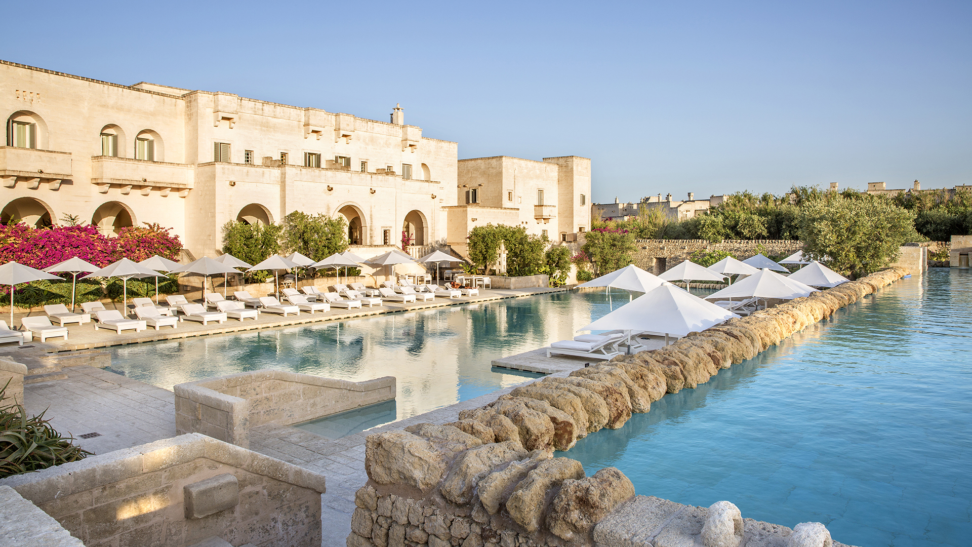 Europe, Italy, Borgo Egnazia, Pool