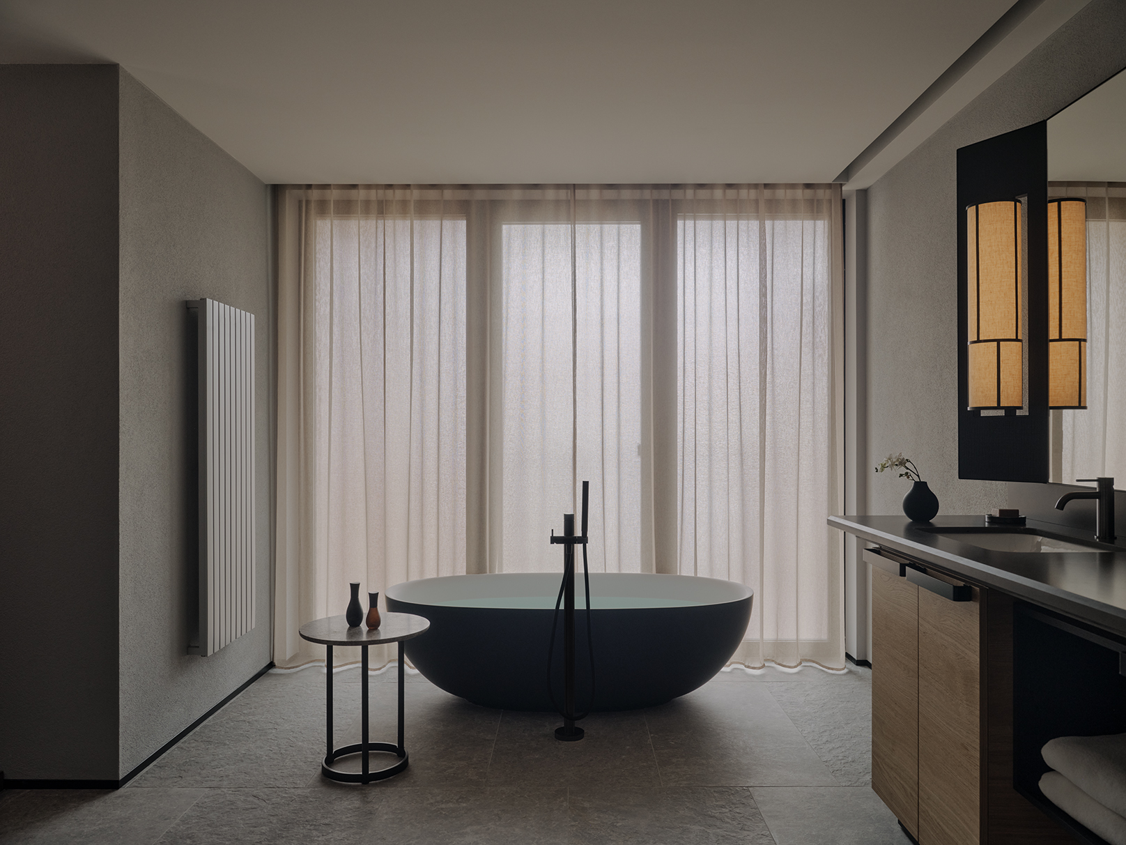 Ski & Snow, Europe, Italy, Aman Rosa Alpina, Bathroom