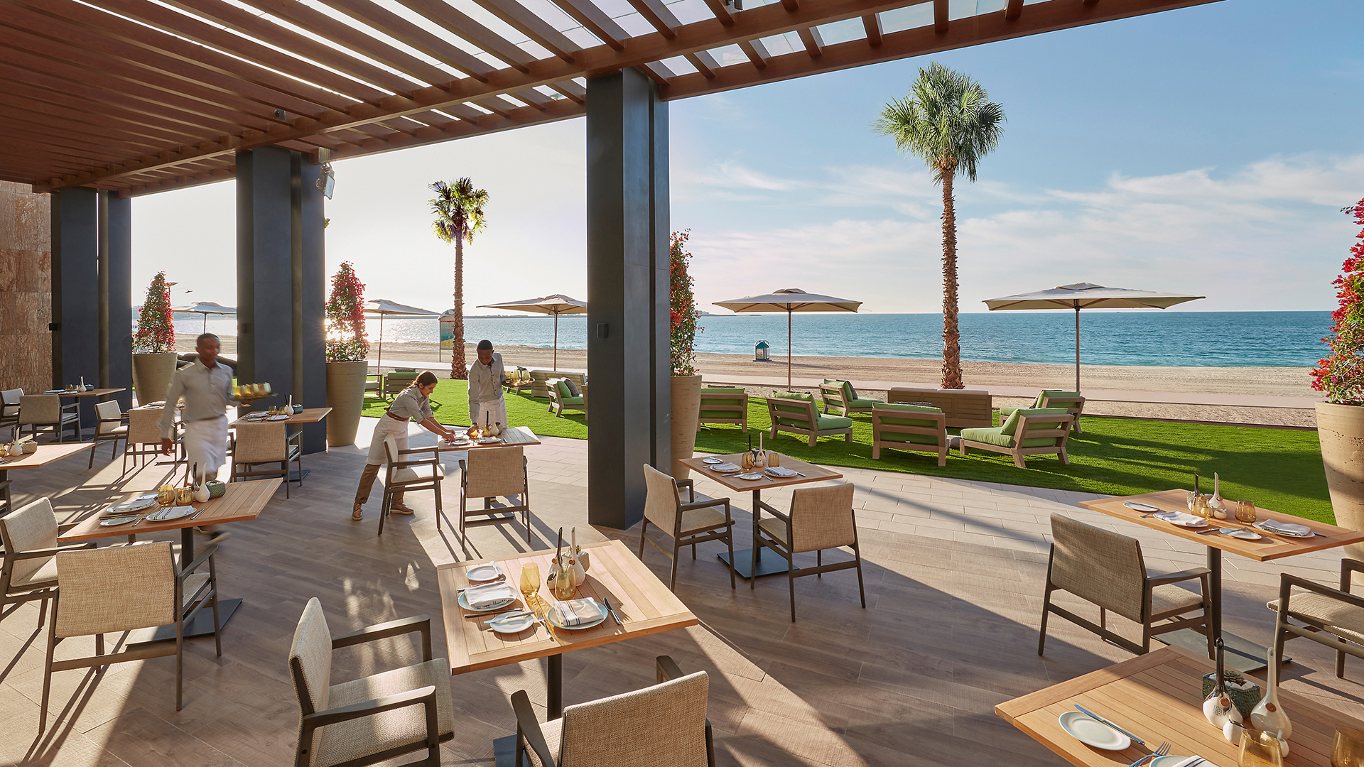 Indian Ocean, Arab Emirates, Dubai, Mandarin Oriental Jumeira, The Bay Dining