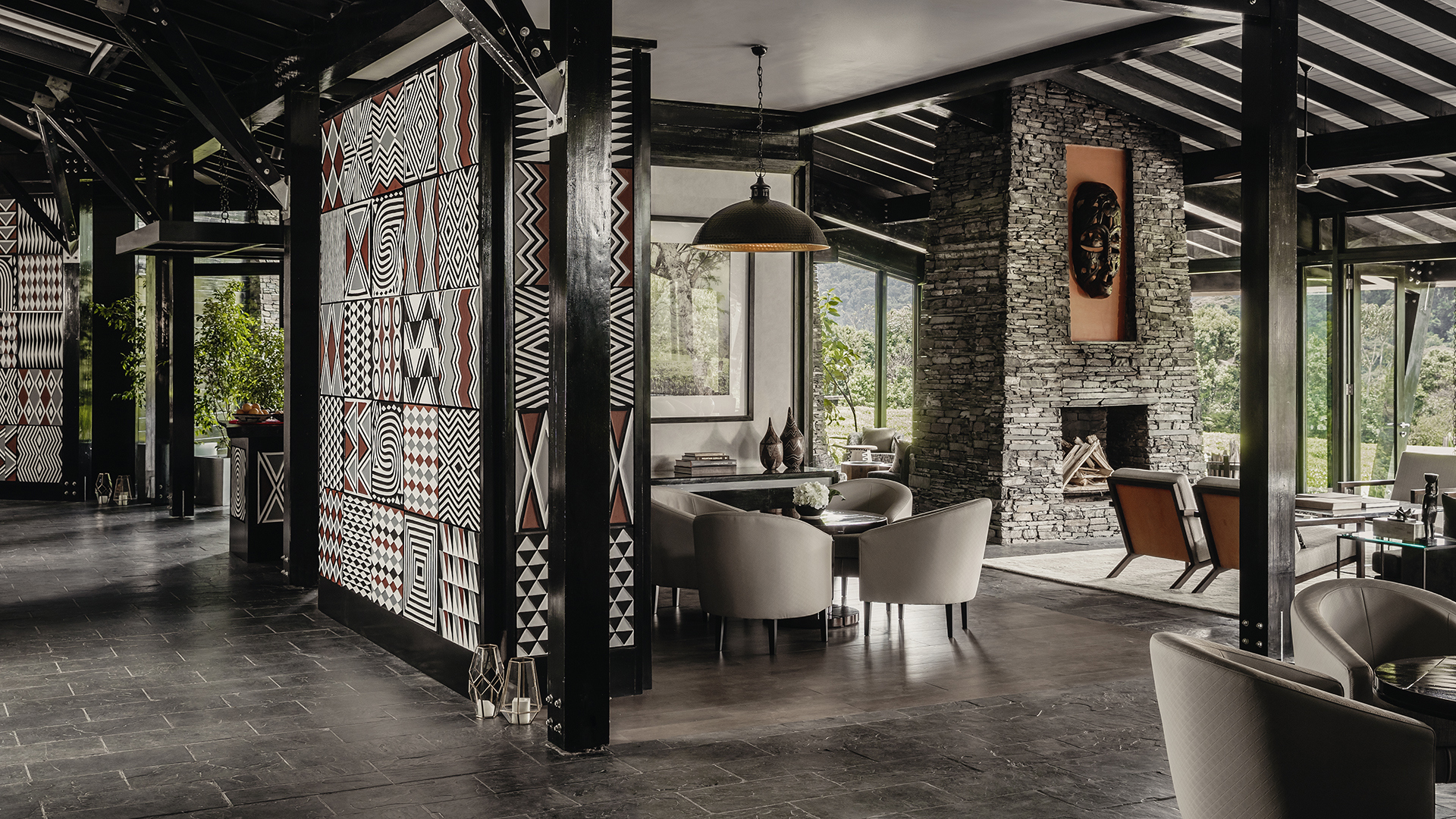  Africa, Rwanda, One&Only Ngyungwe House, Tea Lounge