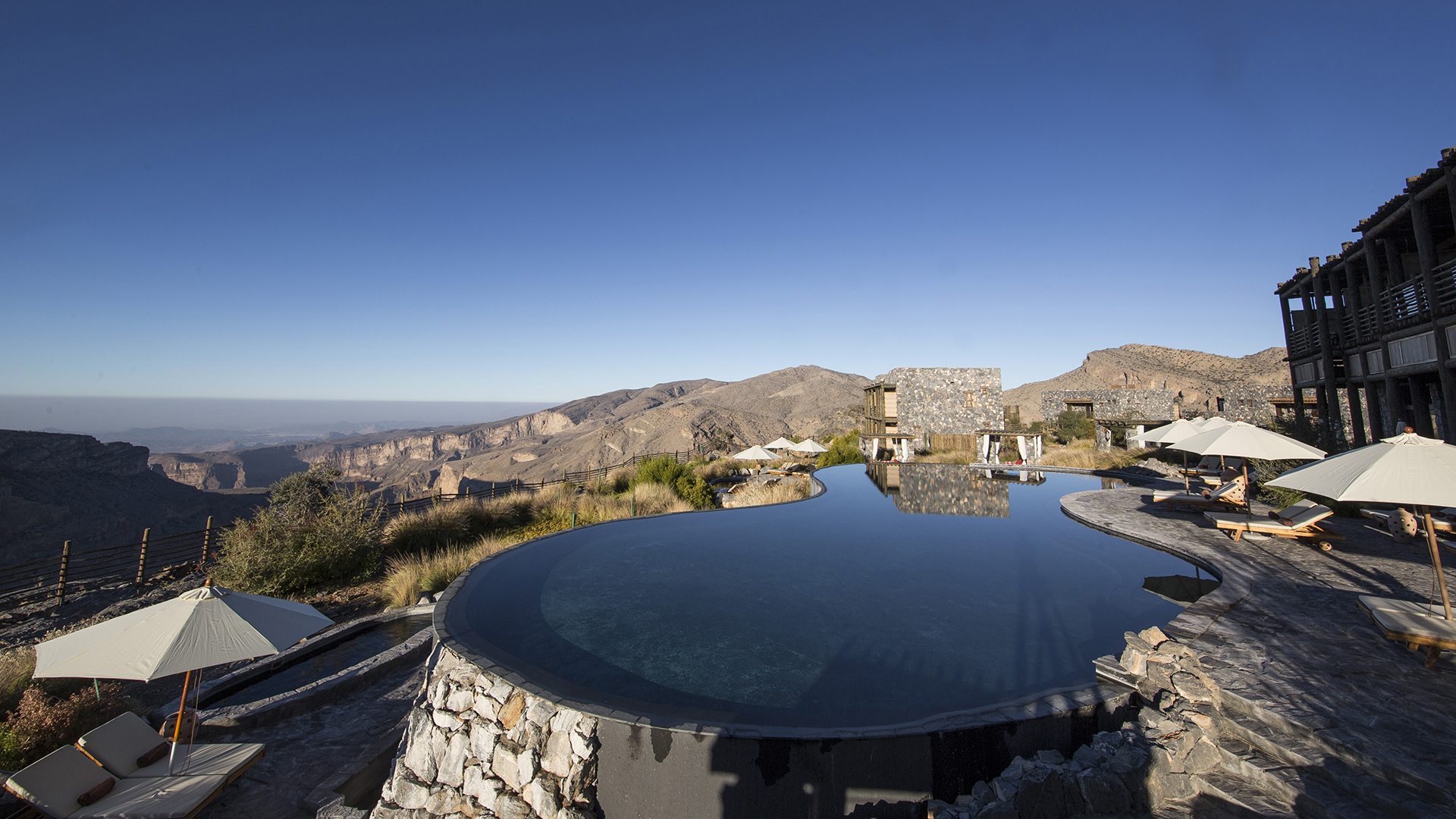 Alila Jabal Akhdar, Oman, Infinity Pool