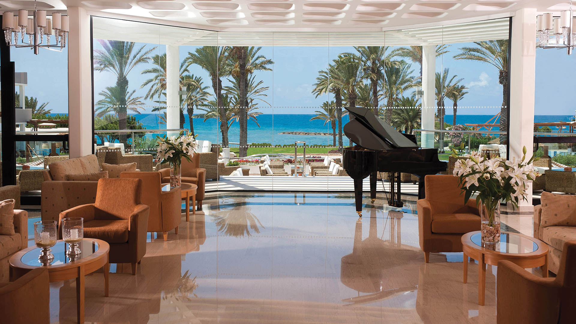Europe & North Africa, Cyprus, Paphos, Constantinou Bros Asimina Suites Hotel, Hotel lobby