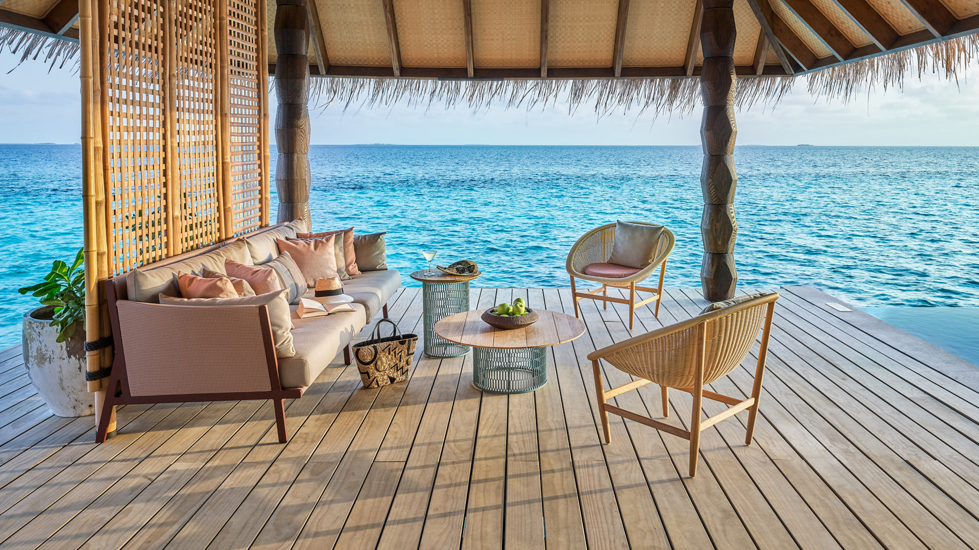 Maldives, JOALI, Sunset Luxury Water Villa