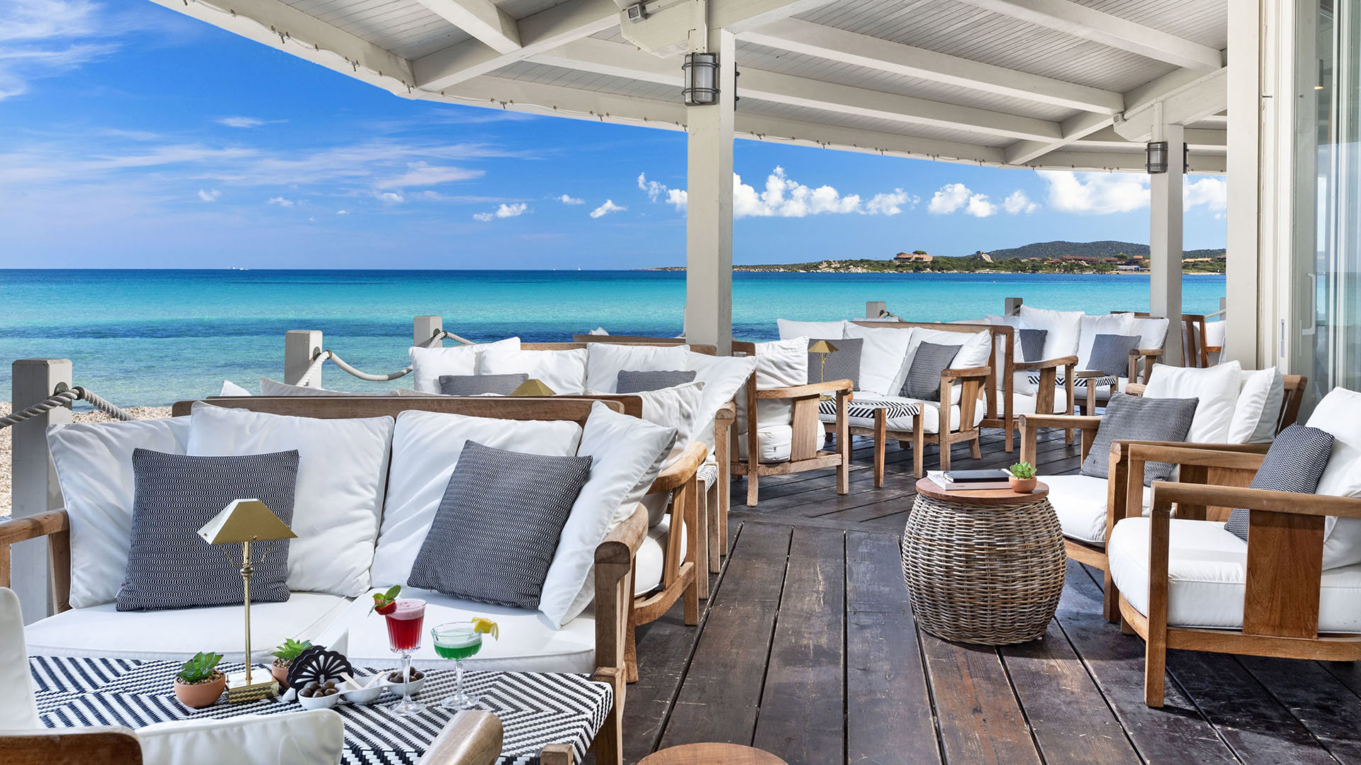  Europe, Italy, Sardinia, Abi d’Oru Beach Hotel & Spa, Terrace