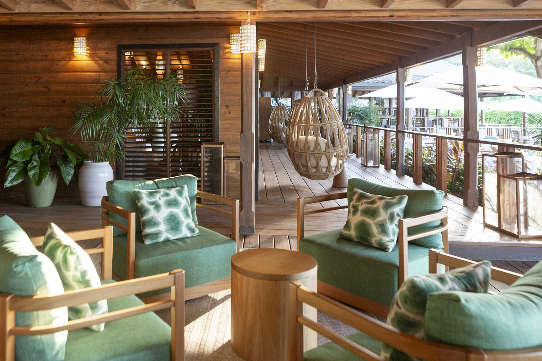 Caribbean & Mexico, Antigua, Hermitage Bay, lounge area