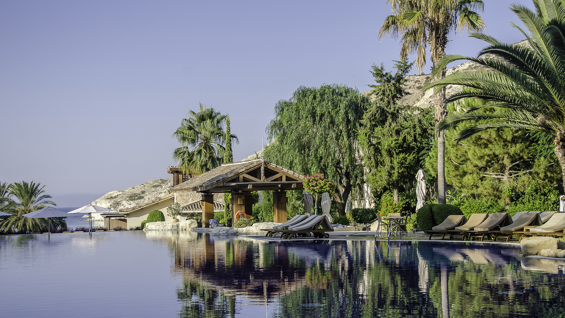 Europe, Cyrpus, Columbia Beach Resort, Pool Bar