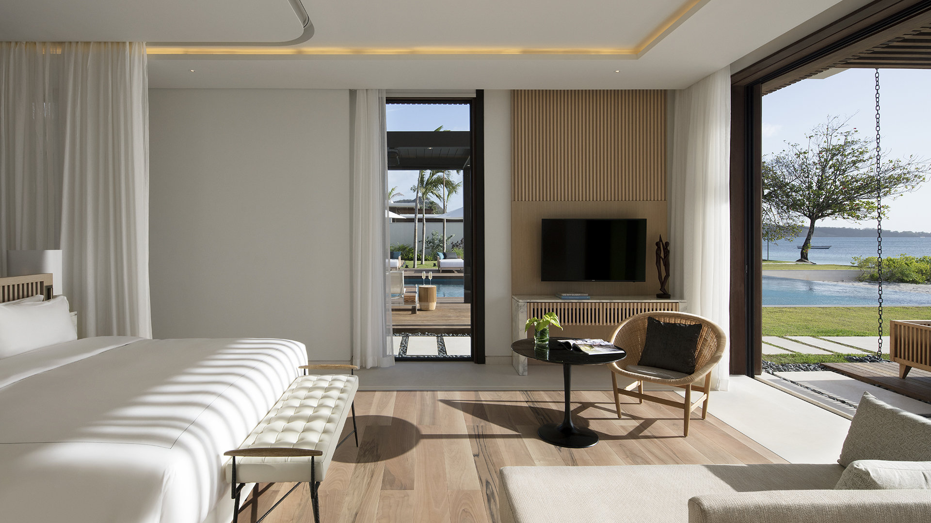 Caribbean, Bermuda & Mexico, Grenada, Silversands Grenada, Beachfront Villa Lounge