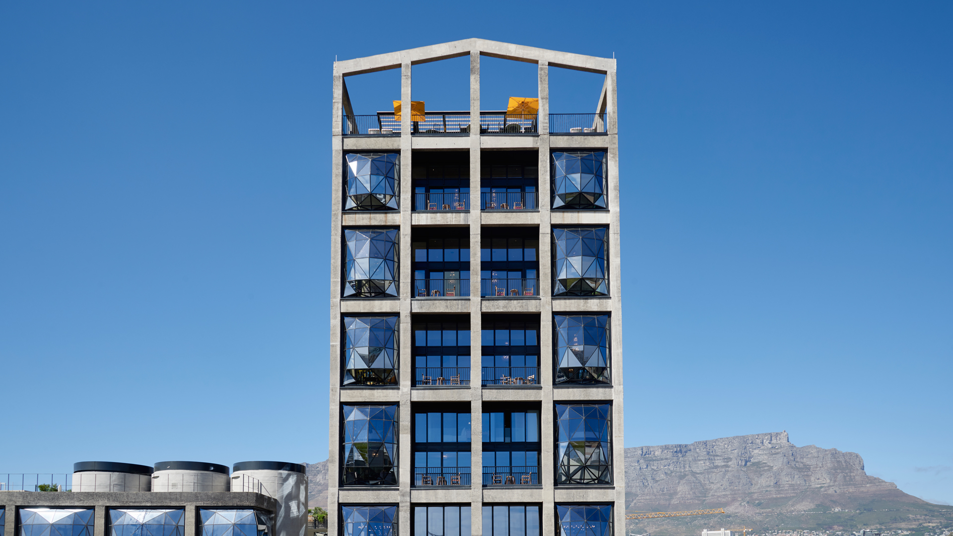Africa, Cape Town, The Silo, Exterior close-up