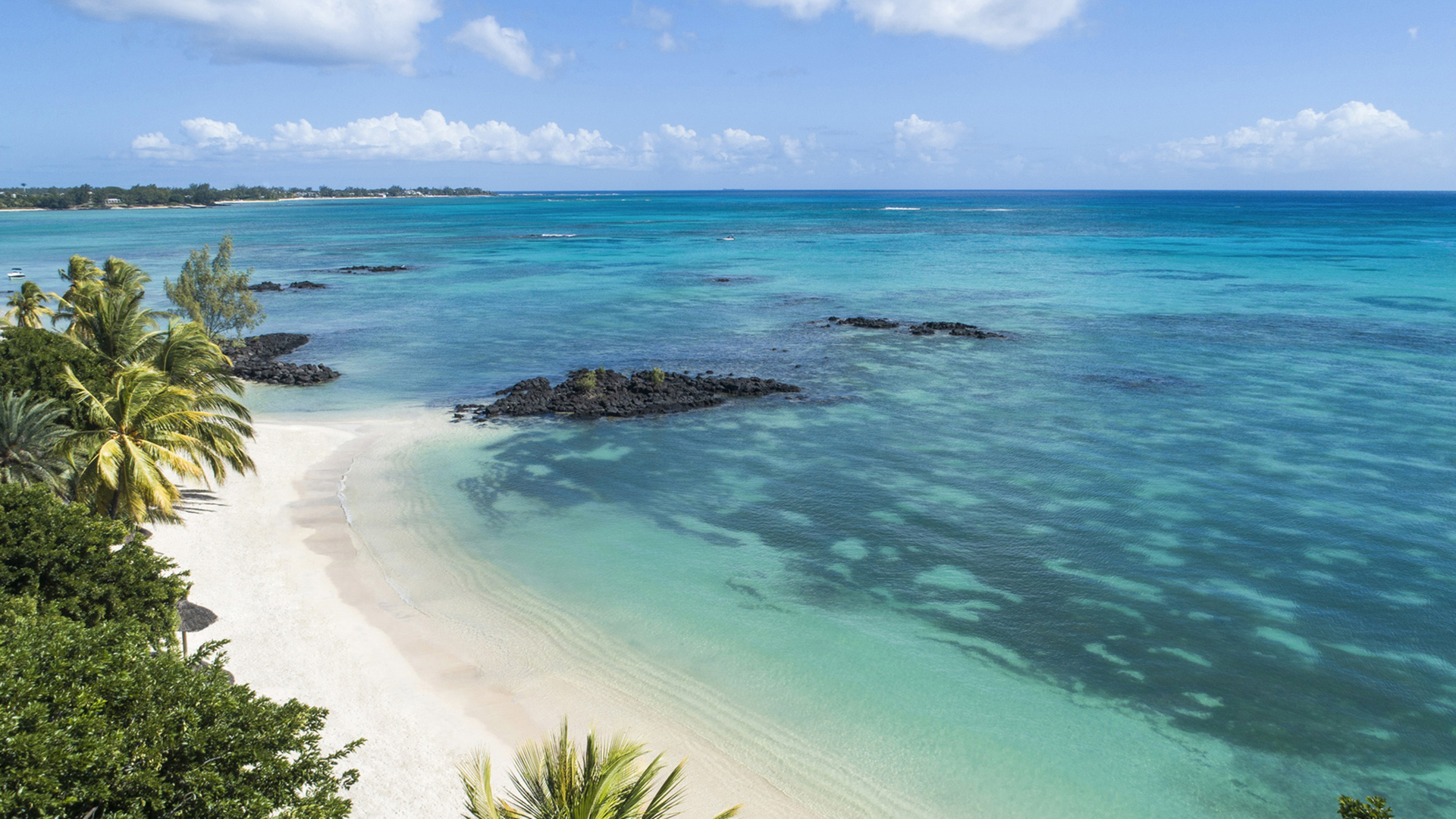 Indian Ocean, Mauritius, LUX* Grand Baie, Lagoon View