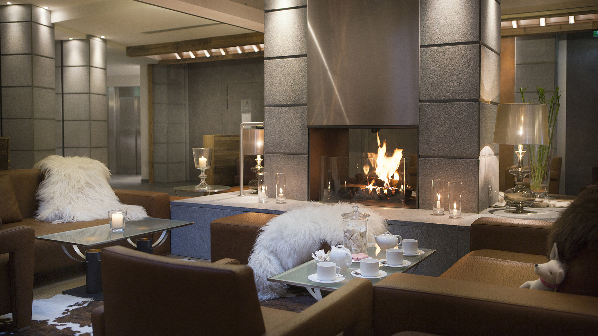 Au Coeur Du Village Suite Chalet, France, lounge