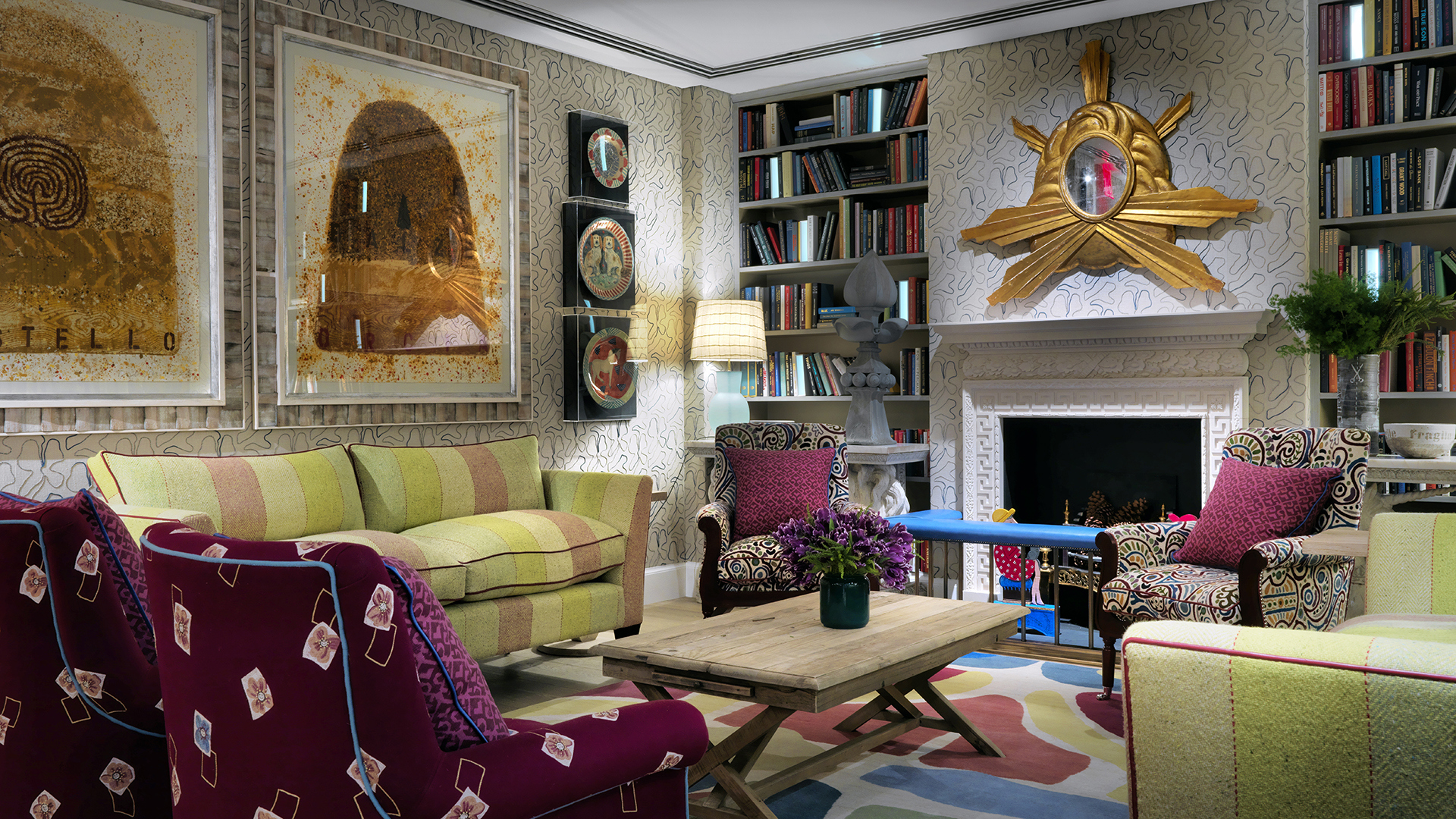 North America, New York, The Whitby Hotel, Drawing Room