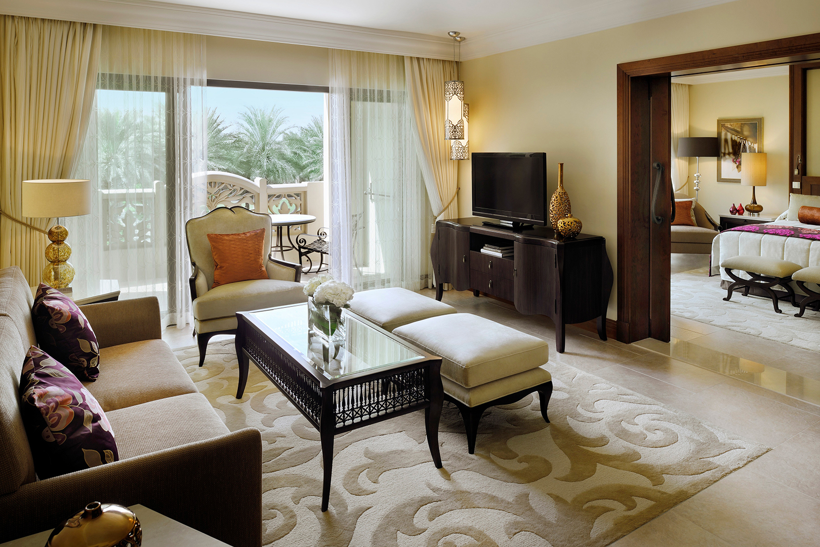 Arabia, Dubai, One&Only Royal Mirage - The Palace, Executive suite sitting area
