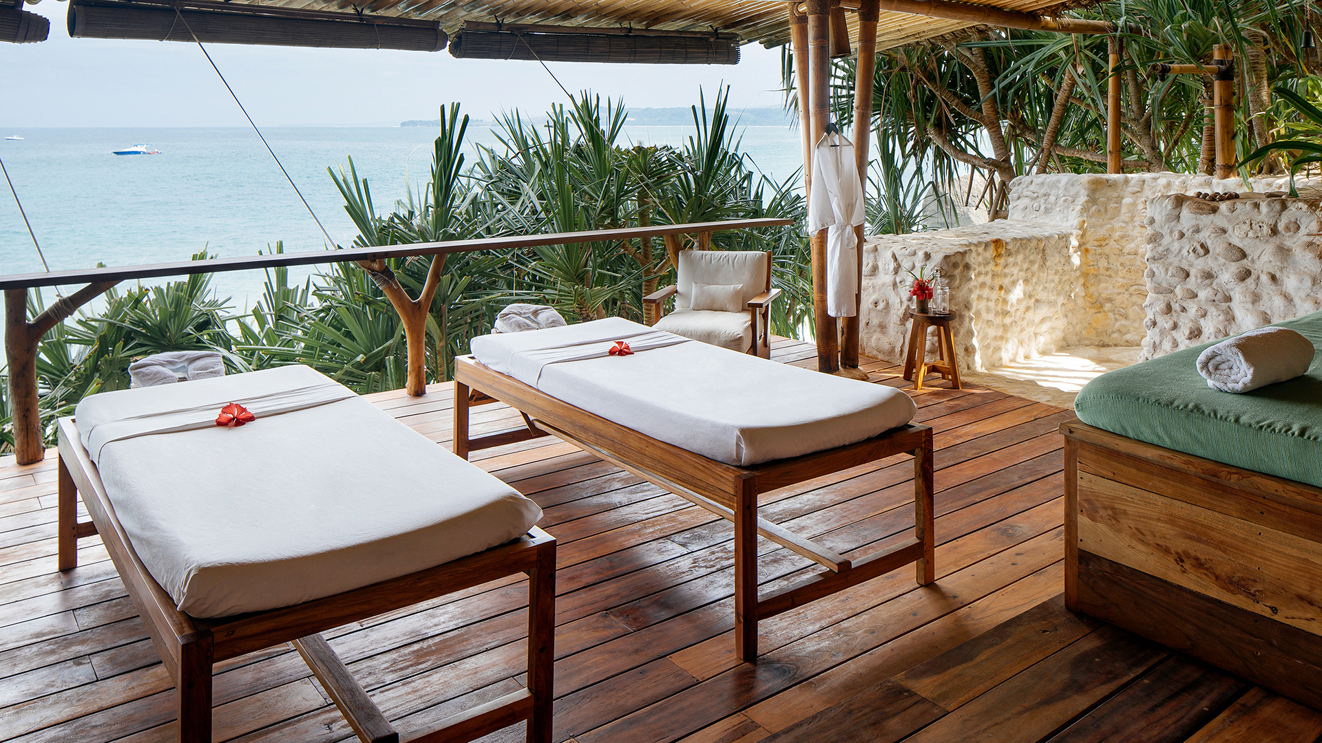 Worldwide, Indonesia, NIHI Sumba, Spa terrace 