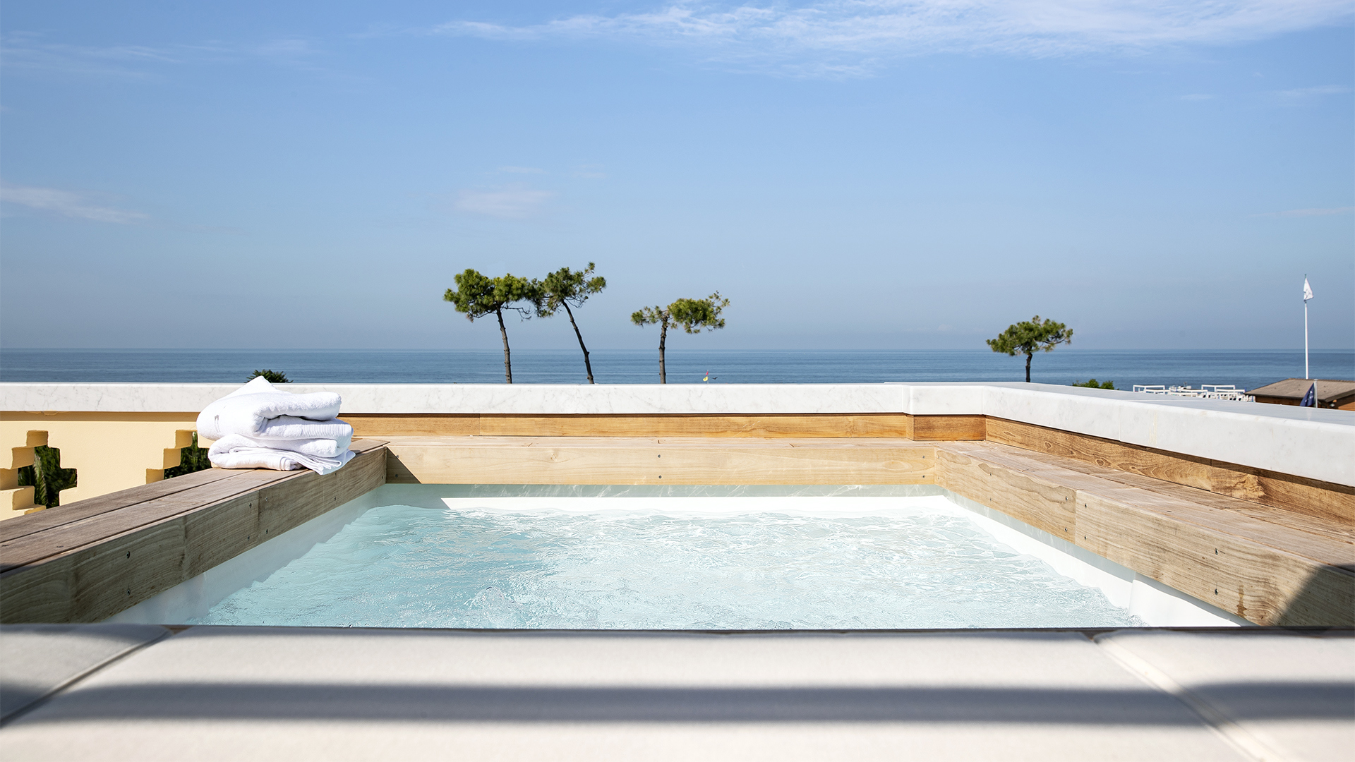 Europe, Italy, Tuscany, Hotel Byron, Penthouse Pool