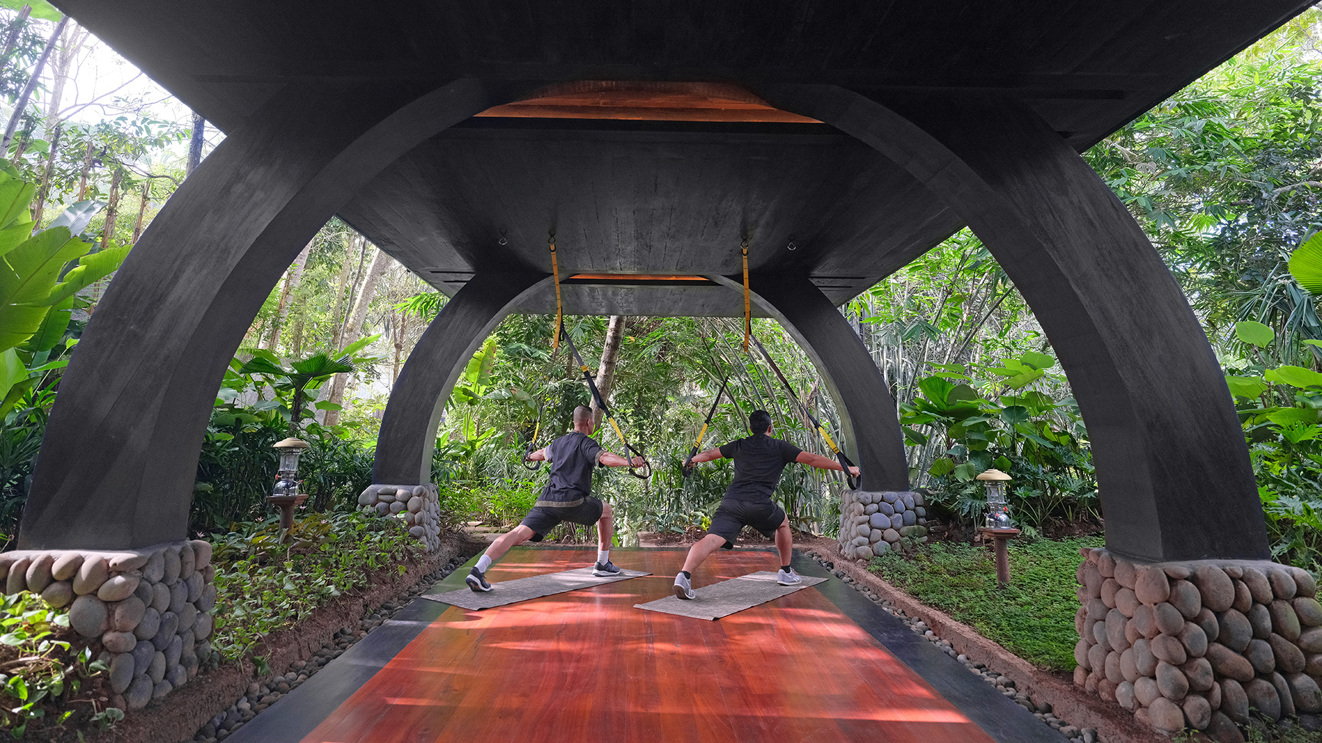  Worldwide, Indonesia, Capella Ubud, Workout