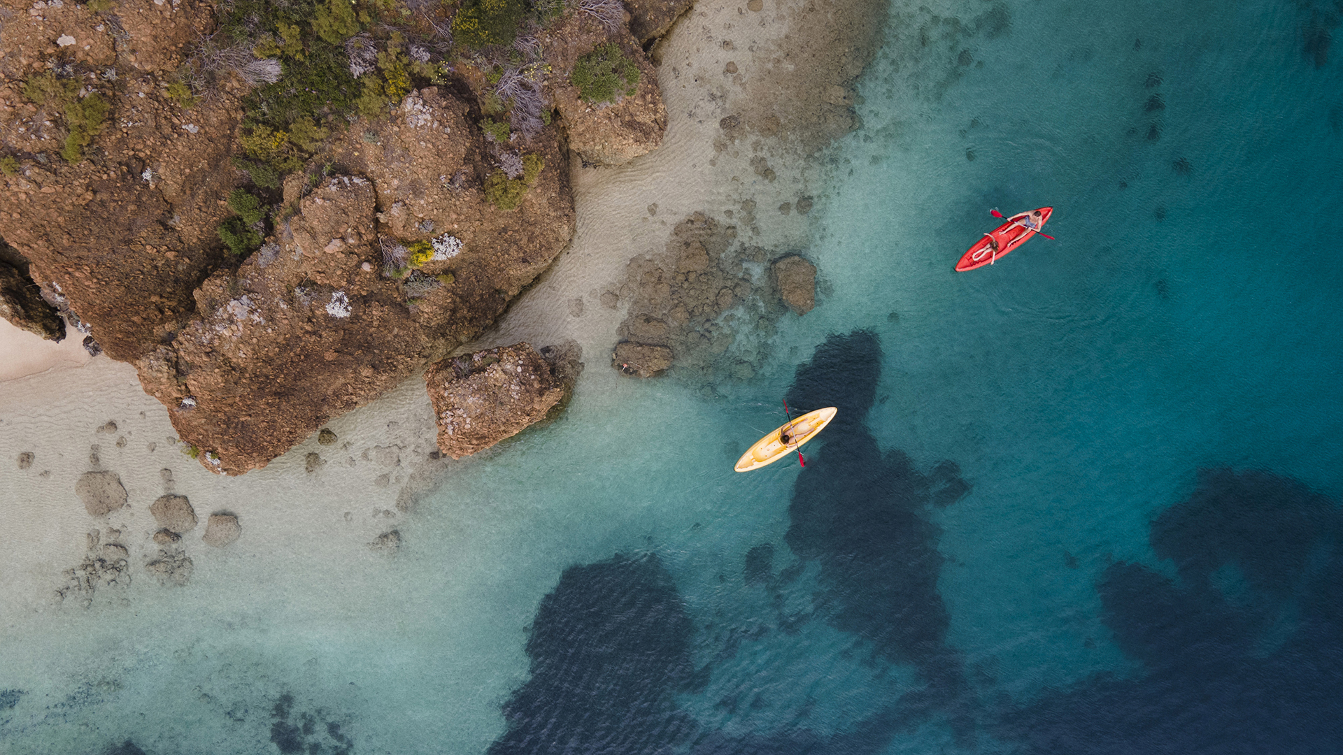 Europe, Turkey, D Maris Bay, Canoeing