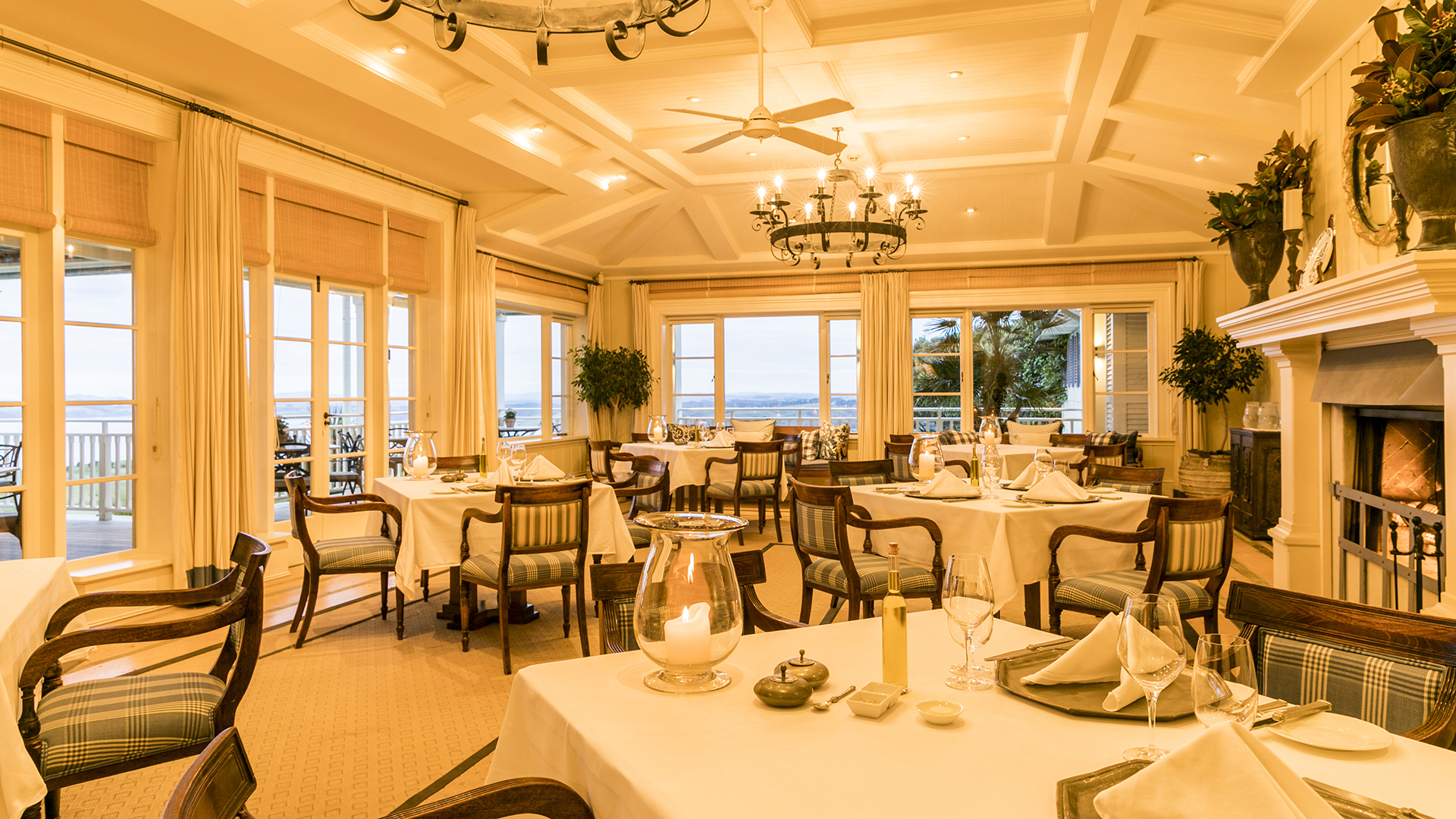  Worldwide, New Zealand, The Lodge at Kauri Cliffs, Main dining room
