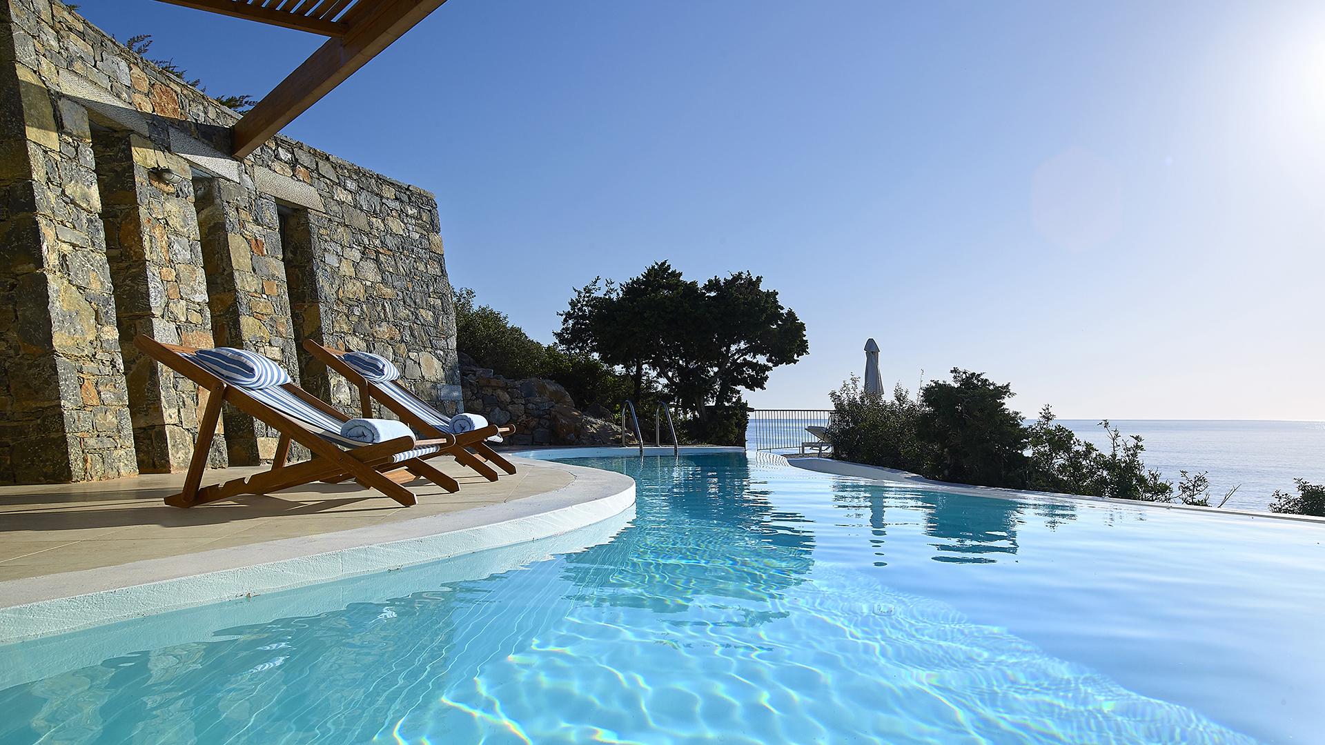 Europe, Greece, Crete, St. Nicolas Bay Resort Hotel & Villas, Thalassa Studio private pool