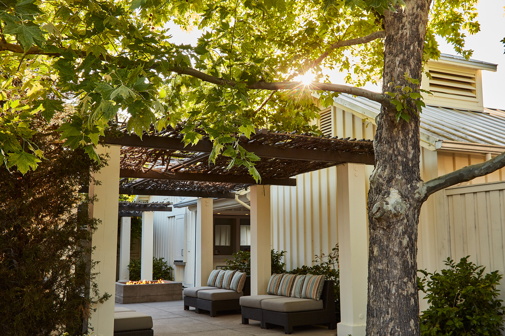 North America, USA, California, Solage Resorts Auberge Collection, Spa Bathhouse