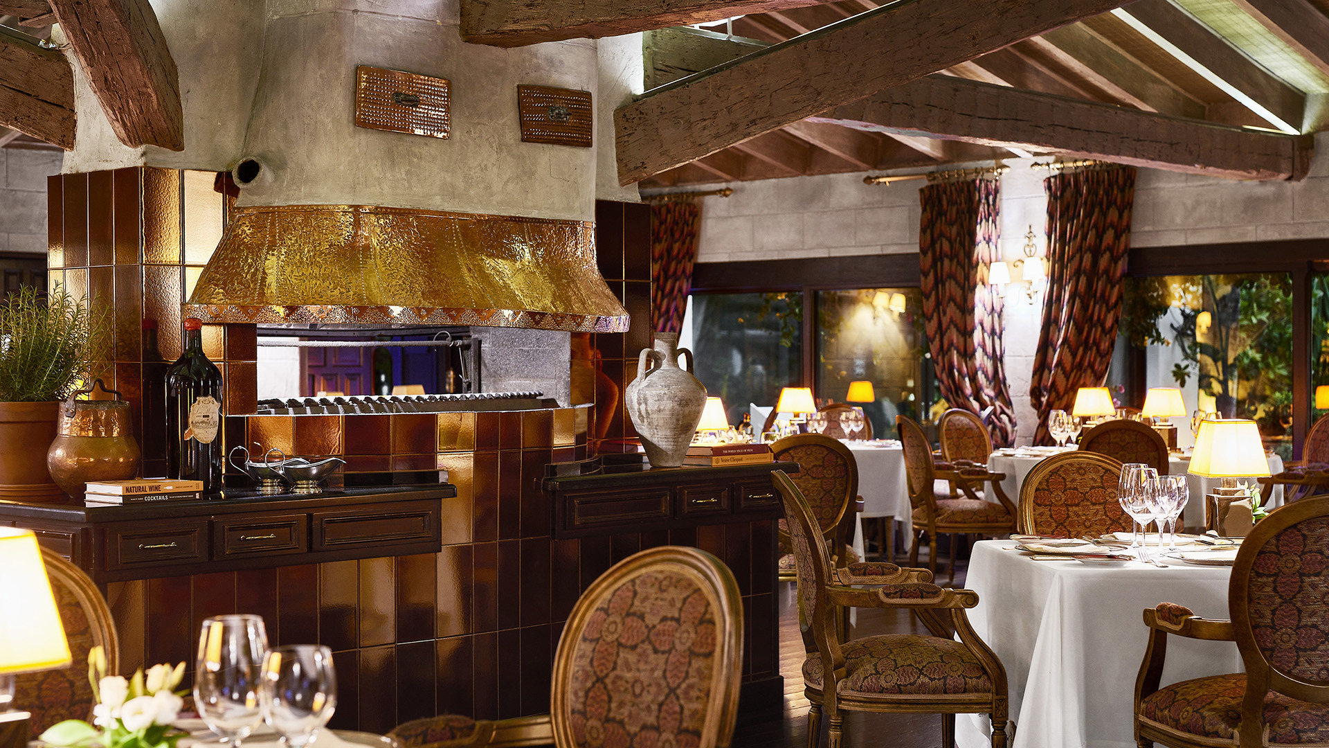 Europe, Spain, Marbella Club Hotel, Grill