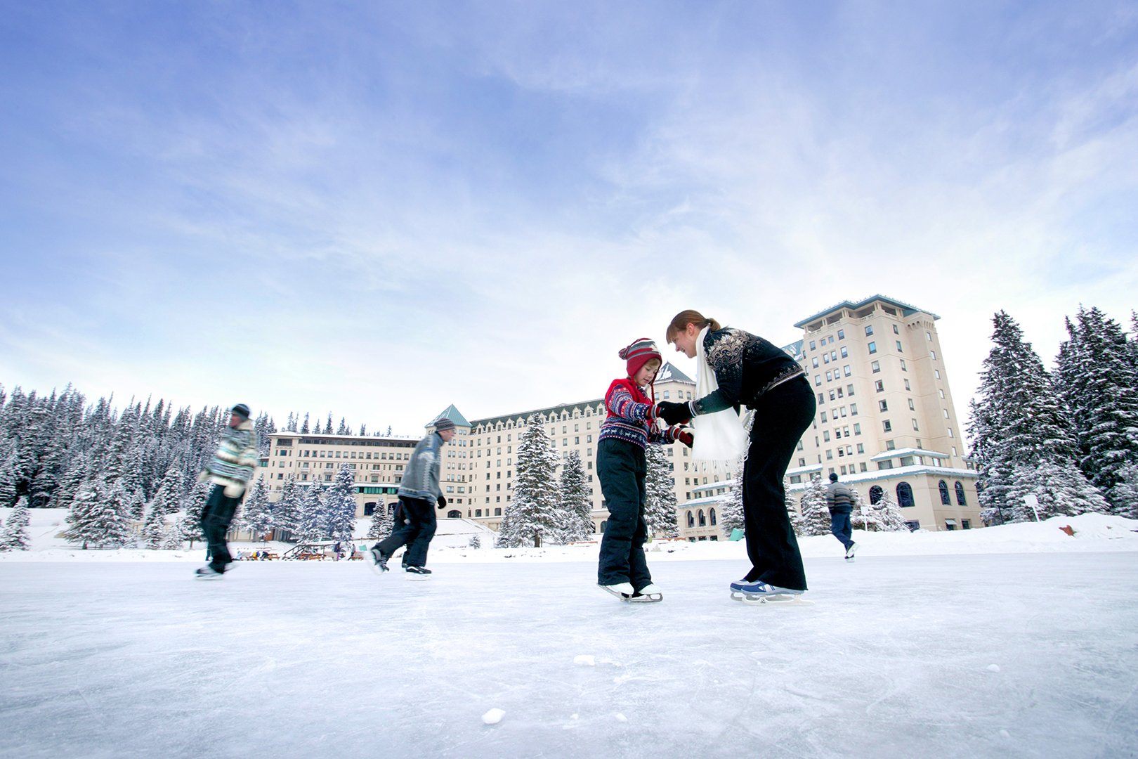 Ski & Snow, Canada, Fairmont Chateau Lake Louise, Ice skating
