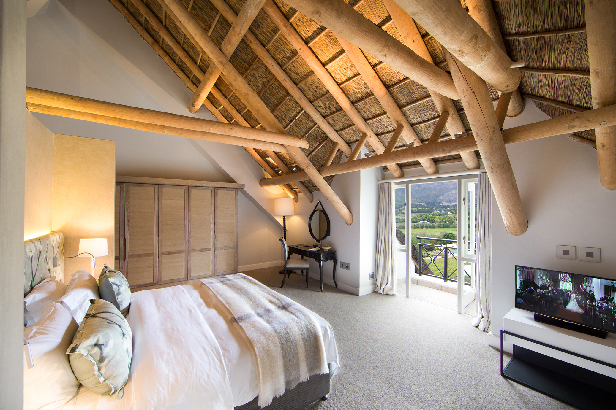  Africa, South Africa, Mont Rochelle, Pinotage Room