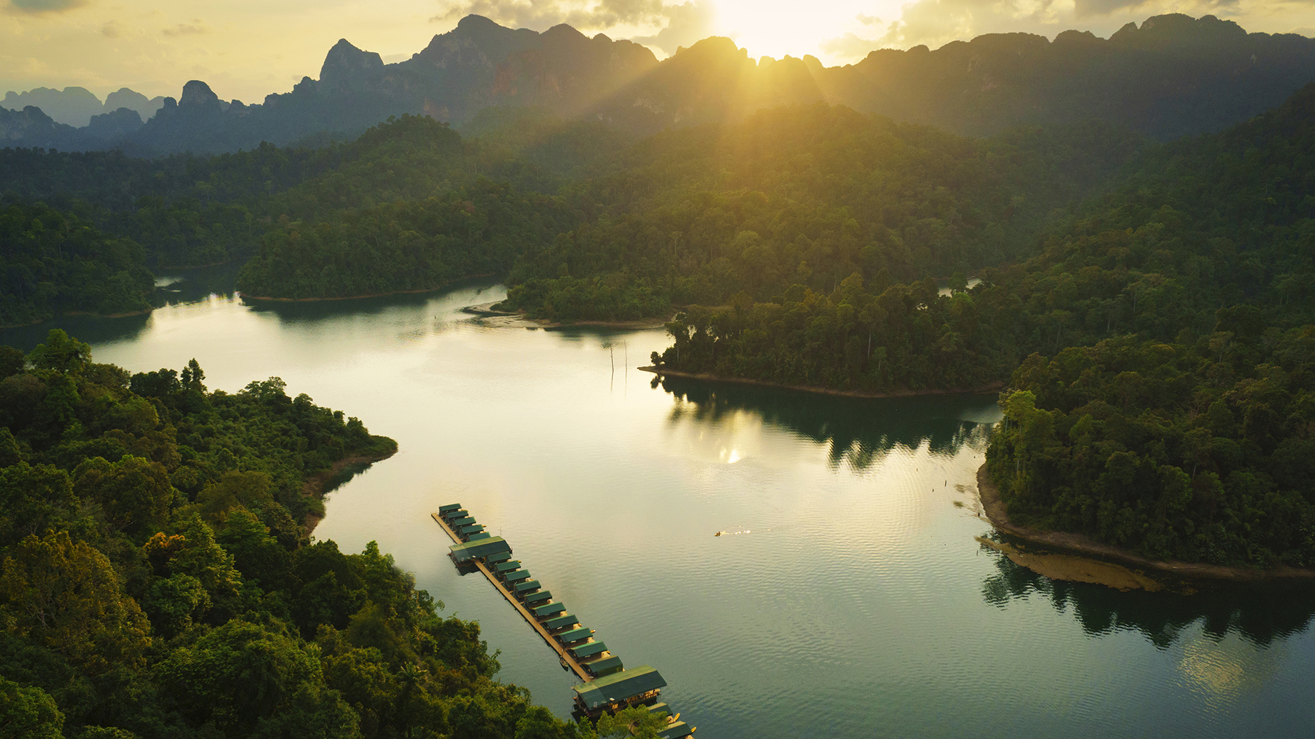 Elephant Hills, Thailand, Rainforest Camp, Cheow Larn Lake
