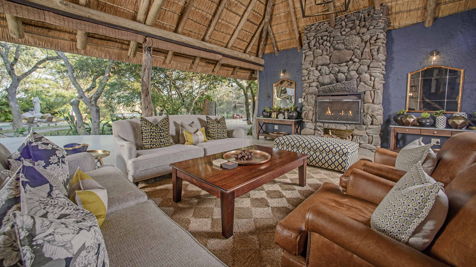 Africa, South africa, Savanna private game reserve, Savanna Lounge