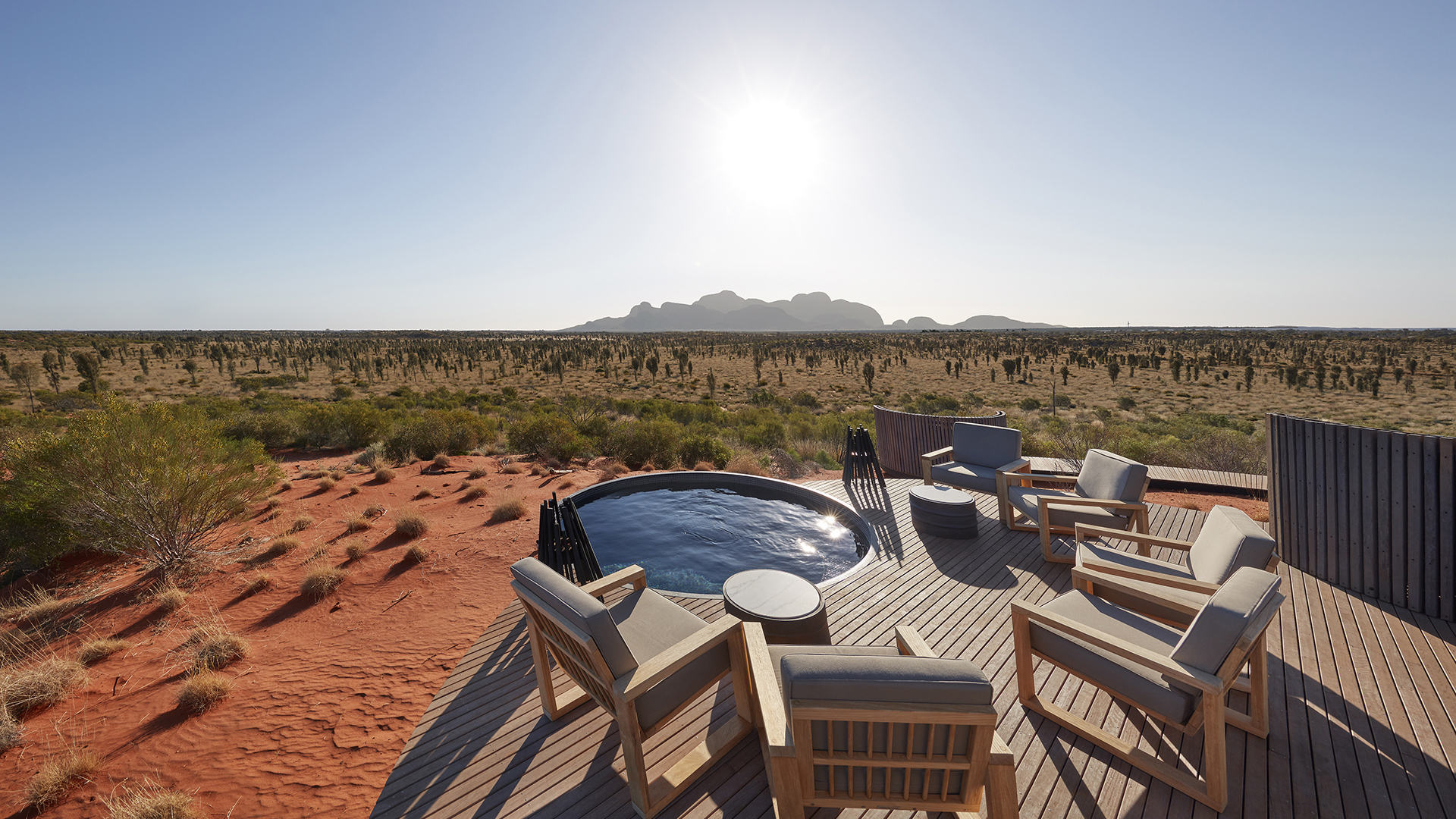  Indian Subcontinent, Far East & Australasia, Australia, Longitude 131, Dune Top Plunge Pool