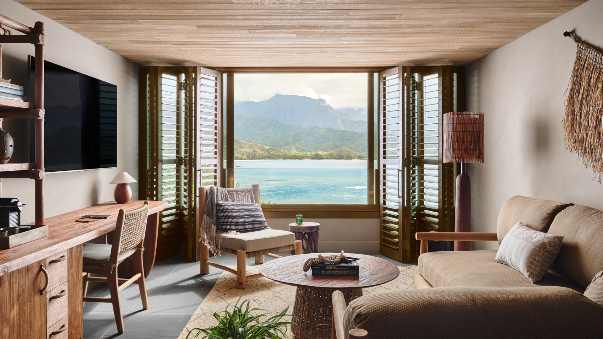  North America & Canada, Hawaii, 1 Hotel Hanalei Bay, Suite Lounge
