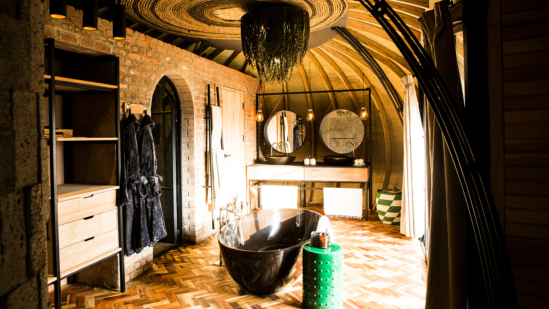  Bisate Lodge in Rwanda, Luxury Lodge in Africa, Bathroom