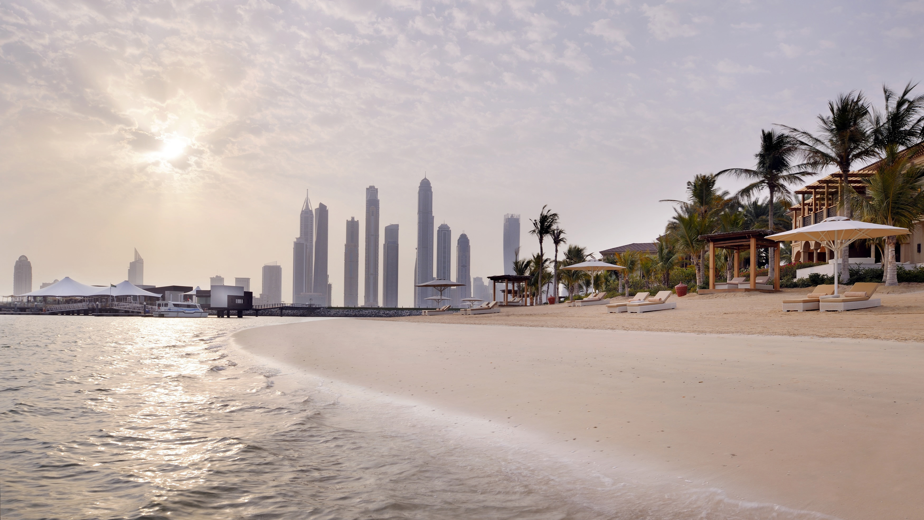 The beach at One&only The Palm, Luxury Holidays Dubai