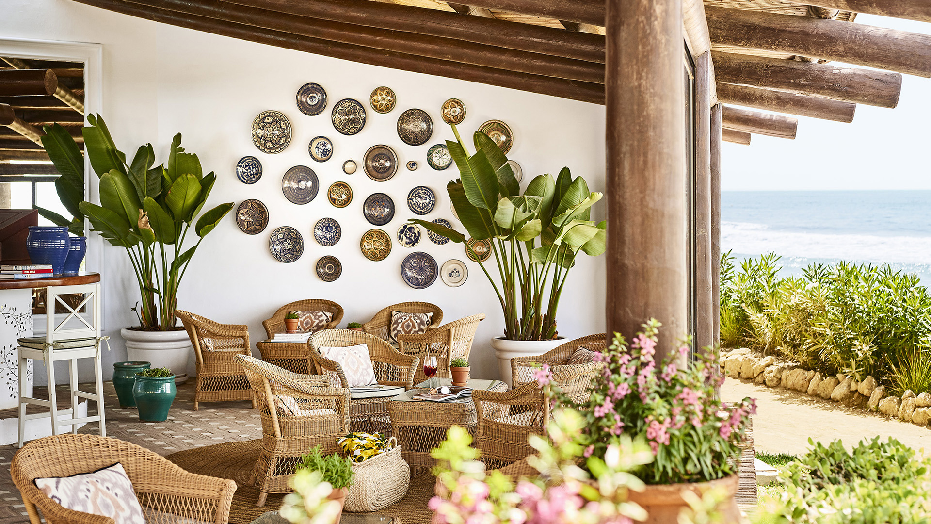 Europe, Spain, Marbella Club Hotel, Beach club