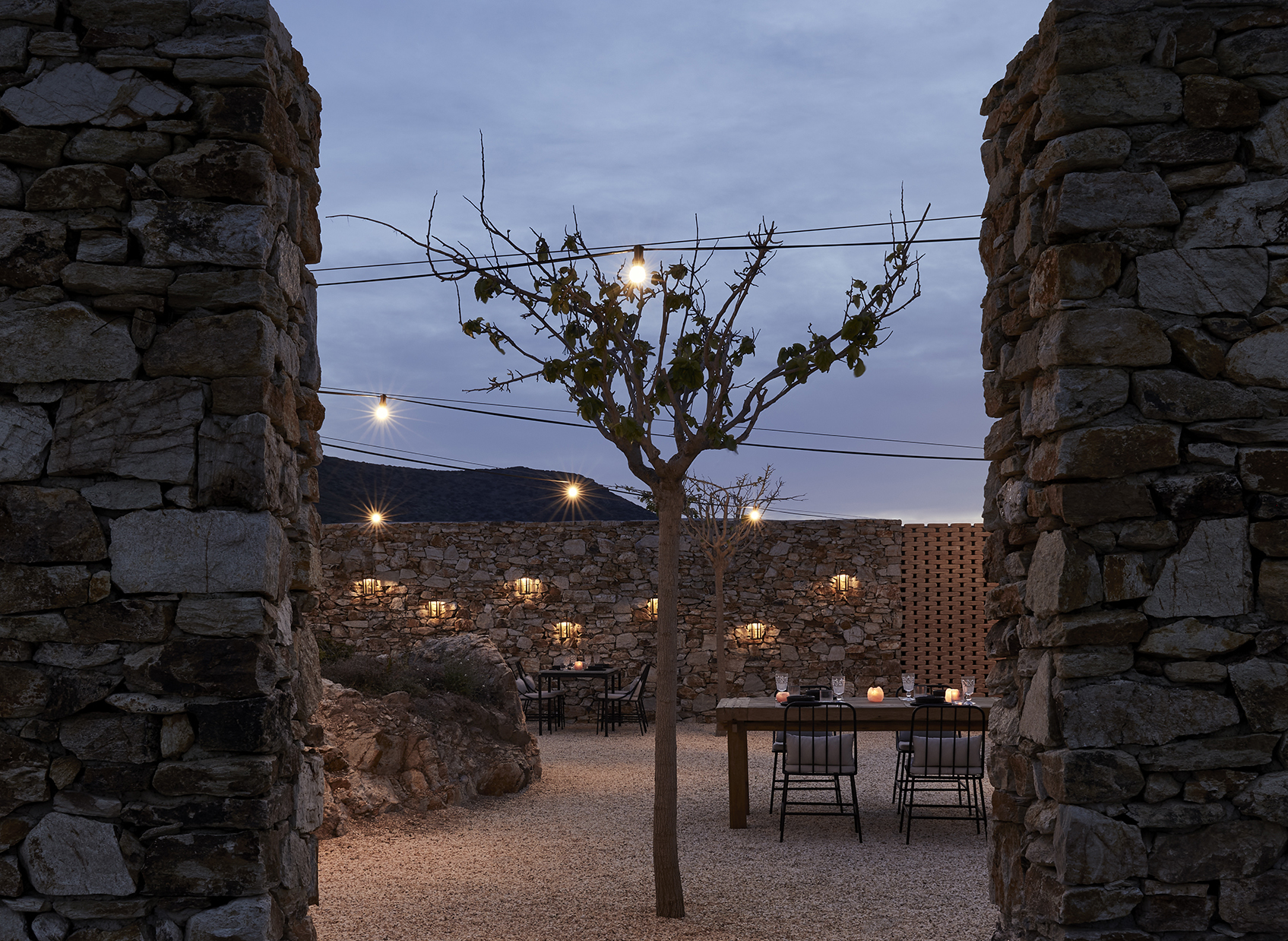 Europe, Greece, Antiparos, The Rooster, Secret Garden Entrance