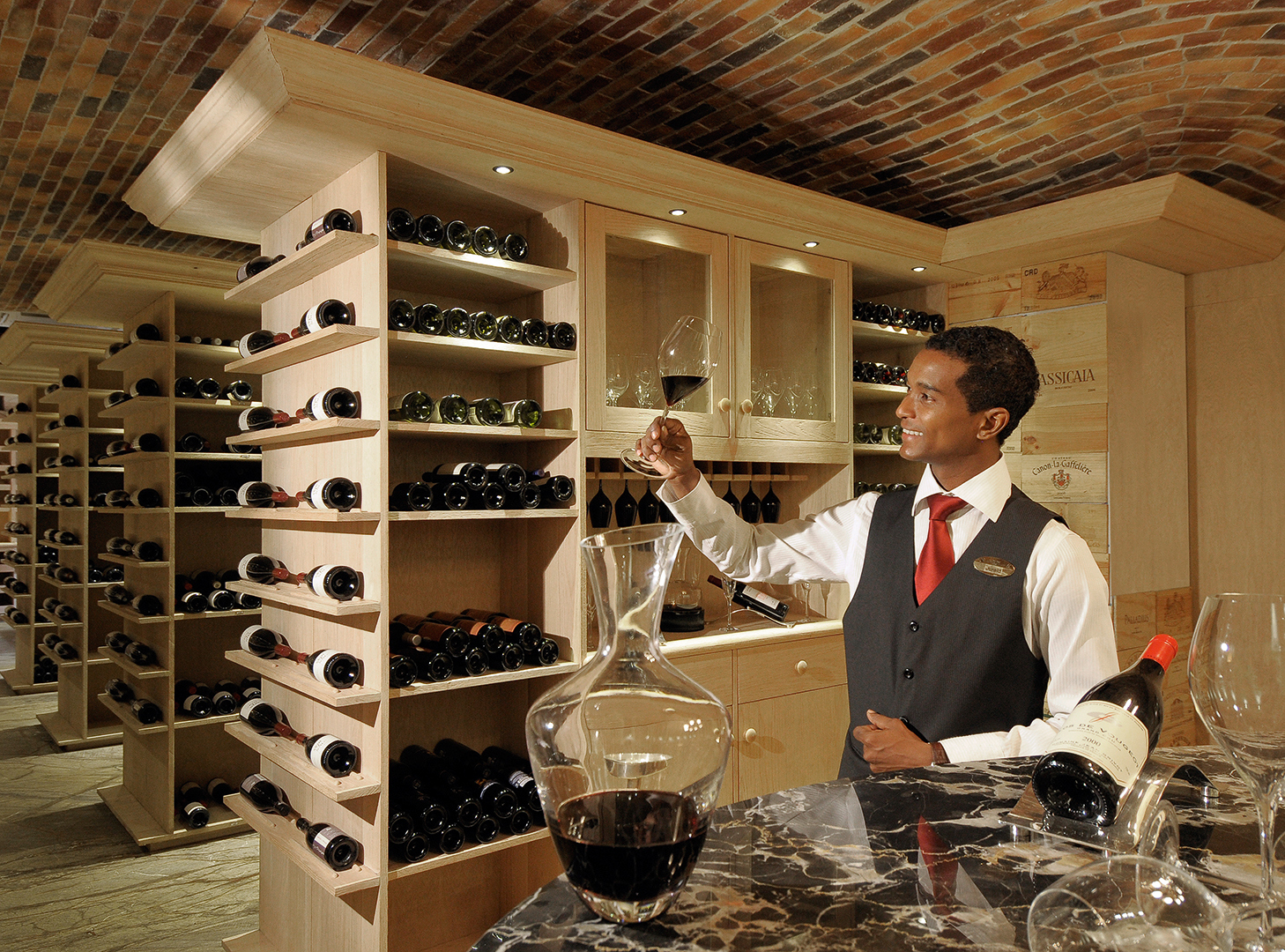 Indian Ocean, Mauritius, Constance Prince Maurice, Wine Cellar
