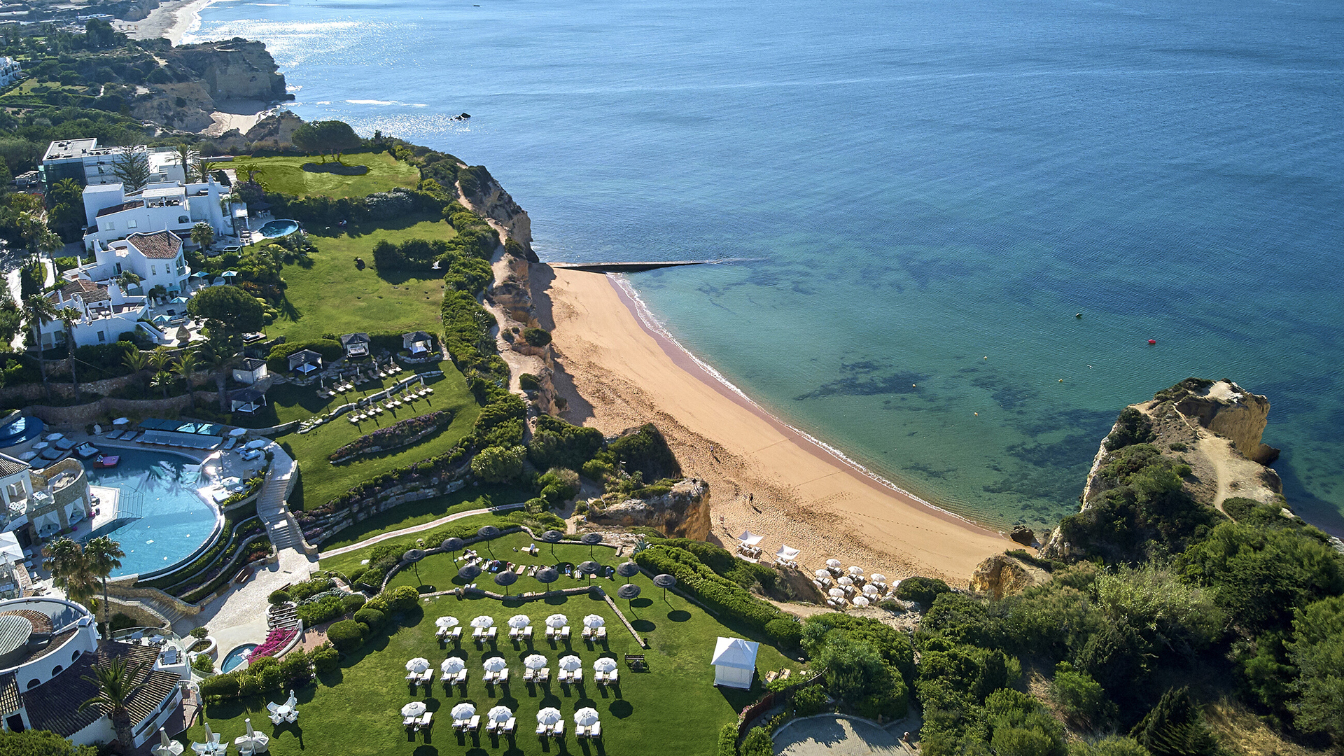 Europe, Portugal, Vila Vita Parc, Aerial