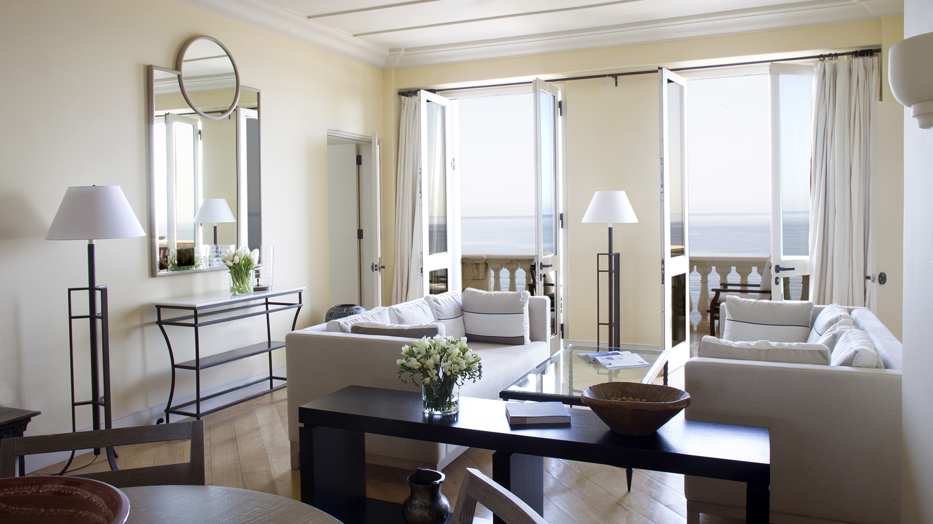 Europe, Cyprus, Anassa, One bedroom suite living room