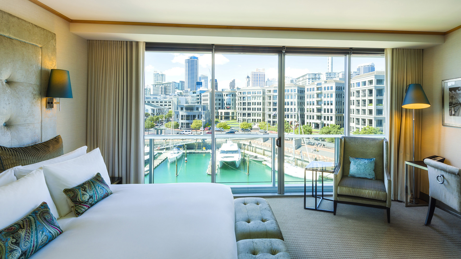  Worldwide, New Zealand, Sofitel Auckland Viaduct Harbour, Luxury marina view room