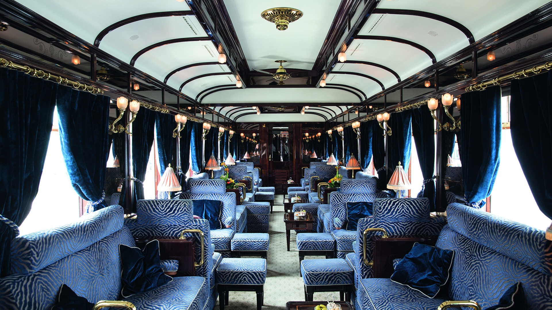 Europe, Italy, Venice Simplon-Orient-Express A Belmond Train Europe, Interior