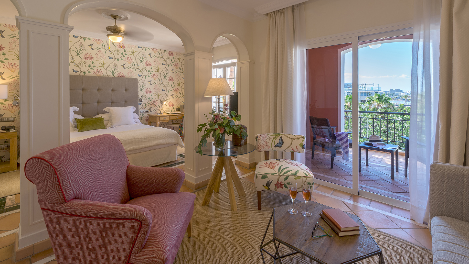 Europe, Spain, Tenerife, Bahia del Duque, Living area