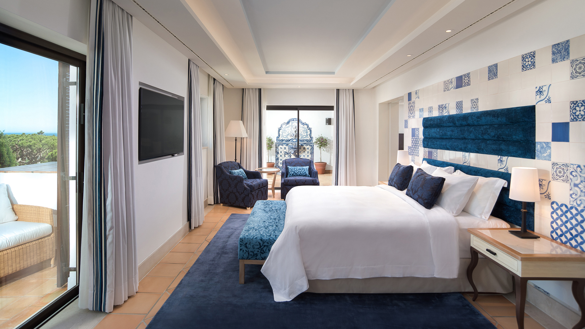 Europe & North Africa, Portugal, Pine Cliffs, A Luxury Collection Resort, Neptuno Suite Bedroom