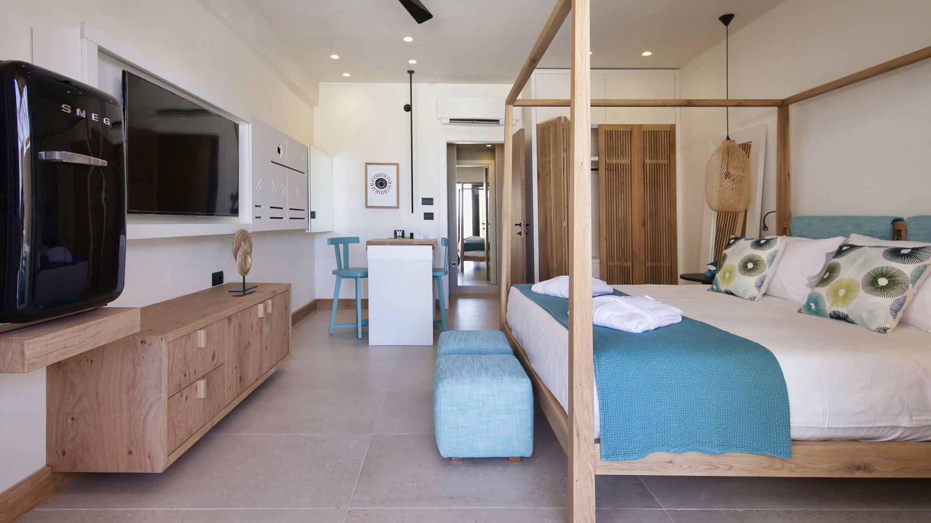 Europe, Greece, Crete, Domes Noruz Chania, Upbeat Retreat Interior