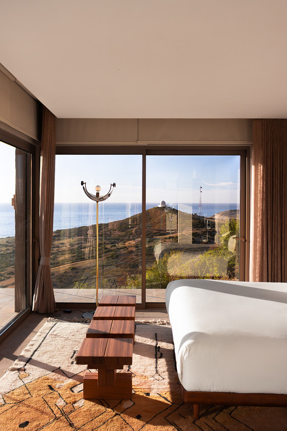 Africa, Morocco, La Fiermontina Océan, sea view from bedroom