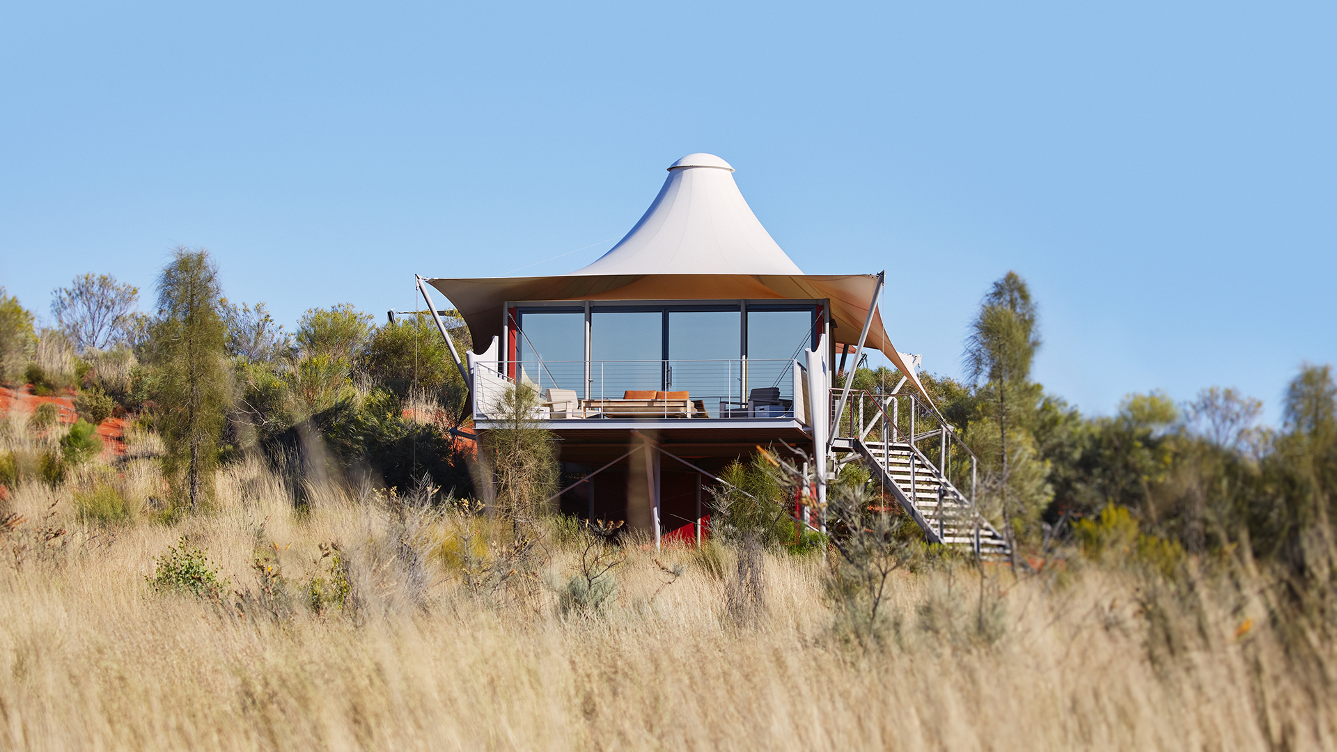  Indian Subcontinent, Far East & Australasia, Australia, Longitude 131, Luxury Tent Exterior